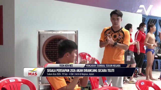 Yeoh Ken Nee puas hati peningkatan prestasi penerjun muda