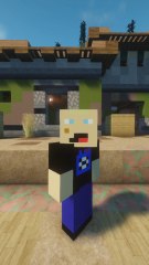 Un Kikoo affronte un golem dans une arène géante sur Minecraft ! 🤯