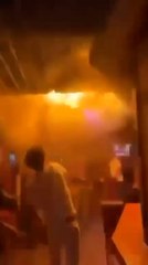 Así comenzó el fuego en el bar de Crans-Montana (Suiza)