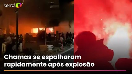Incêndio em bar na Suíça com 40 mortes foi causada por vela em garrafa, dizem testemunhas