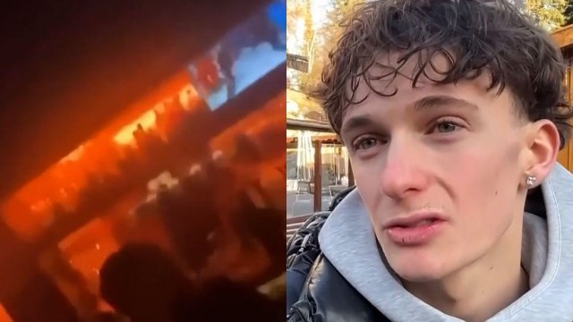 Un superviviente de la tragedia de Crans-Montana (Suiza): Solo se salvaron los primeros en salir