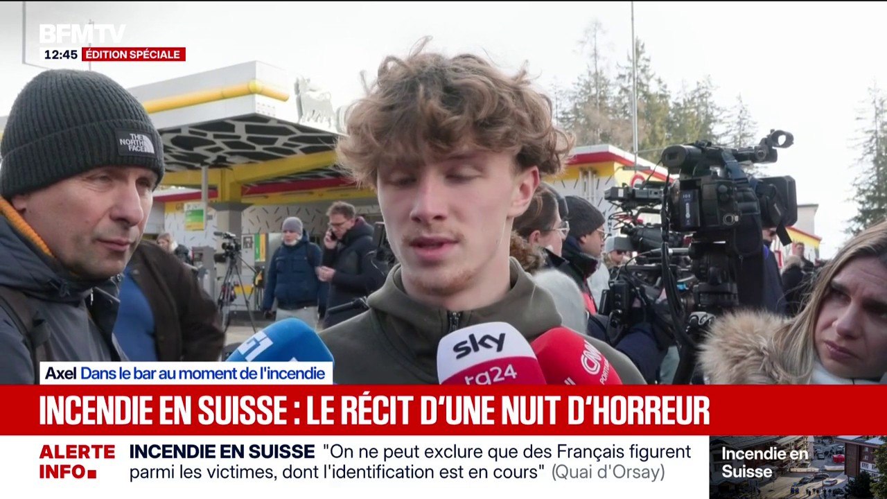 "Une dizaine de mes amis ne sont plus là": le récit d'Axel présent dans le bar au moment de l'incendie