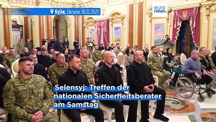 Krieg gegen die Ukraine: Selenskyj kündigt neue hochrangige Gespräche an