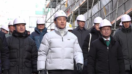[서울] 오세훈, 새해 영등포 재건축 현장 찾아 안전 강조 / YTN