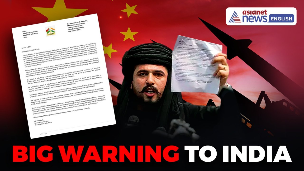 China Troops in Balochistan? Baloch Leader’s Open Letter Sparks Indian Reactions