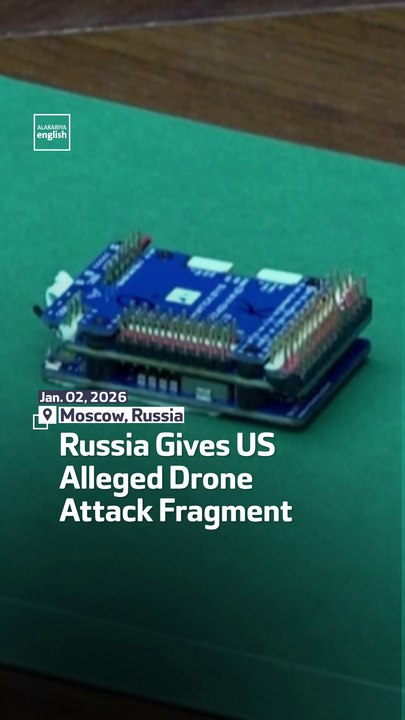 Russia Gives US Alleged Drone Attack Fragment