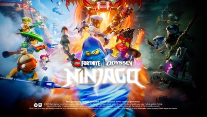 LEGO Fortnite Odyssey Official Ninjago Update Trailer