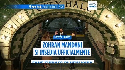 New York, Zohran Mamdani ha prestato giuramento: il primo sindaco a usare il corano