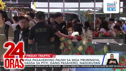 Mga pasaherong pauwi sa mga probinsiya, dagsa sa PITX; isang pasahero, nadukutan | 24 Oras