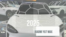 The New car Xiaomi YU7 MAX in Blackrock Show Room
