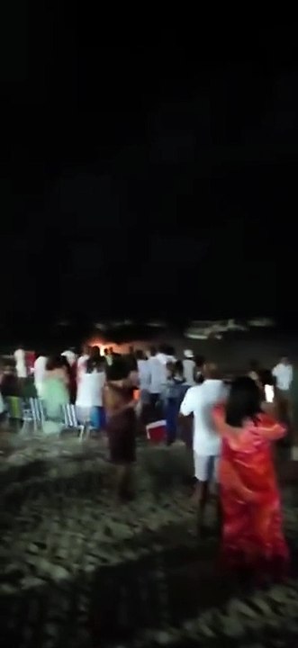 Falha em queima de fogos assusta público no réveillon de Maragogi