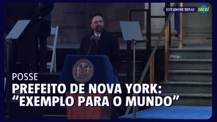 Novo prefeito de Nova York diz que gestão será “exemplo para o mundo”