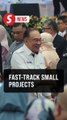 Expenditure warrant issued, PM Anwar orders fast-tracking of small projects