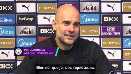 Guardiola : "Nous n'avons pas assez de joueurs"