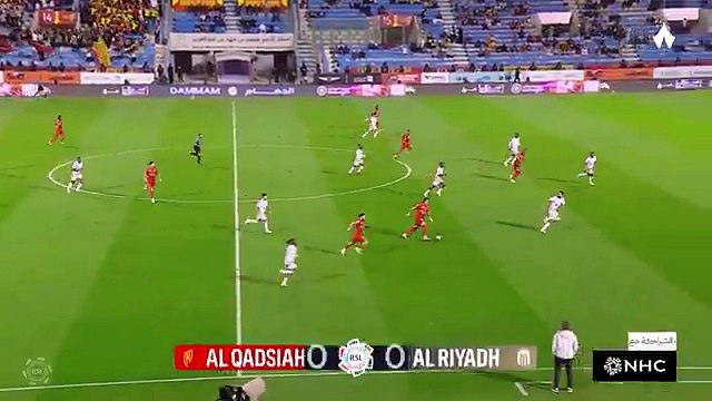 كينونيس يسجل أسرع هدف بالدوري السعودي منذ 2021 ويقود القادسية للفوز على الرياض