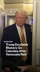 Trump Escalates Rhetoric On Colombia After Venezuela Raid