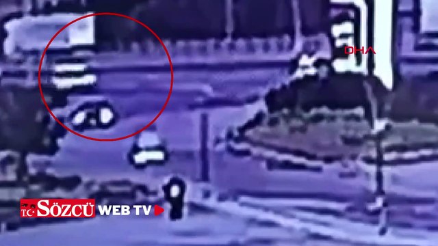 Düzce'de 2 kişinin hayatını kaybettiği kaza kamerada