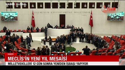 Meclis'in yeni yıl mesaisi: Milletvekilleri 12 gün sonra yeniden işbaşı yapıyor