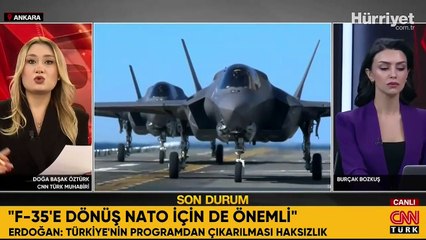 Cumhurbaşkanı Erdoğan: Türkiye'nin F-35'e dönmesi NATO güvenliği için gerekli