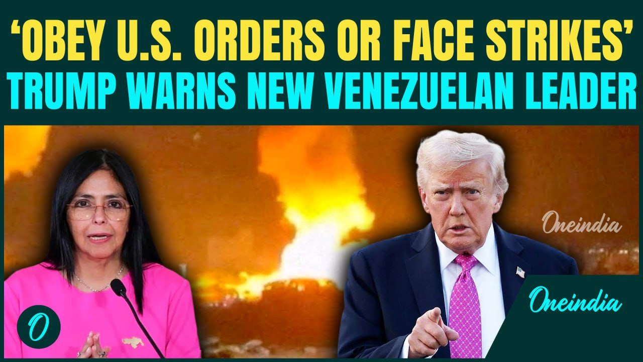 U.S Venezuela BREAKING: Trump THREATENS New Venezuelan President With Second Strikes if Defies U.S