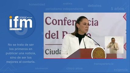Terremoto de magnitud 6.5 reportado en México interrumpió la conferencia de prensa diaria de la presidenta Claudia Sheinbaum