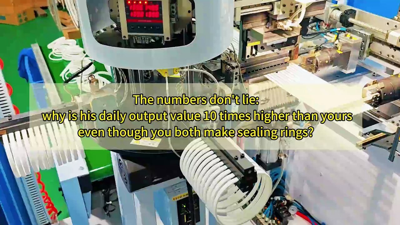 Seal ring bonding machine: numbers don't lie. Why is its daily output value 10 times higher than yours?