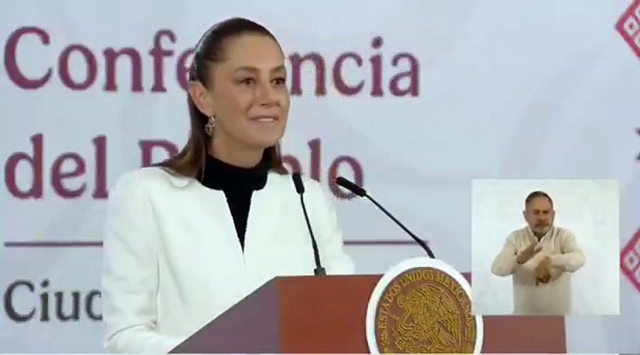 Así percibió la presidenta Claudia Sheinbaum el sismo y pidió a los asistentes a la mañanera desalojar con tranquilidad