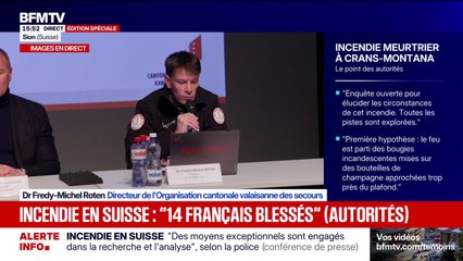 Incendie en Suisse: les secours indiquent que la prise en charge des victimes dans les premières heures visait "à stabiliser les fonctions vitales"
