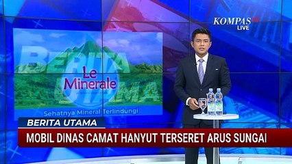 Detik-Detik Mobil Dinas Camat di Gayo Lues Hanyut Terseret Derasnya Arus Sungai | BERUT
