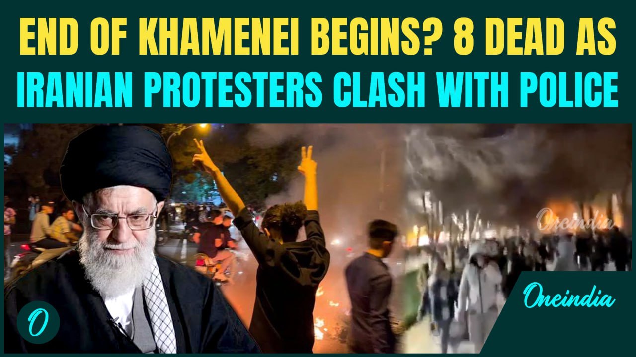 Iran Protests BREAKING: 8 Killed as Protesters CLASH With Police | Khamenei’s Rule in Iran OVER?