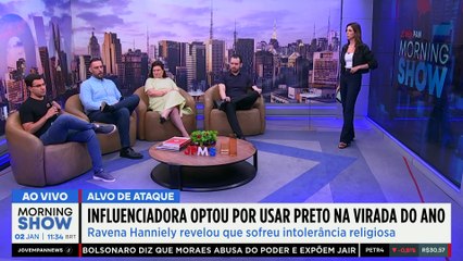 ROUPA PRETA no RÉVEILLON? Influenciadora sofre ATAQUES e acusa INTOLERÂNCIA RELIGIOSA