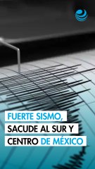 Fuerte sismo, con epicentro en San Marcos, Guerrero, sacude al sur y centro de México