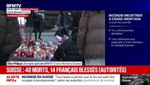 Incendie meurtrier en Suisse à Crans-Montana: beaucoup de personnes sont venues se recueillir sur le lieu du drame