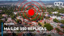 Se han registrado 151 réplicas del sismo de las cuales 4 han sido de más de 4 de magnitud
