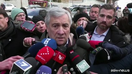 Crans-Montana, Tajani: l'Italia ha offerto massima disponibilità