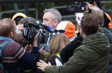 Kneecap claimed the UK government intends to challenge the decision to dismiss Mo Chara's terror charge