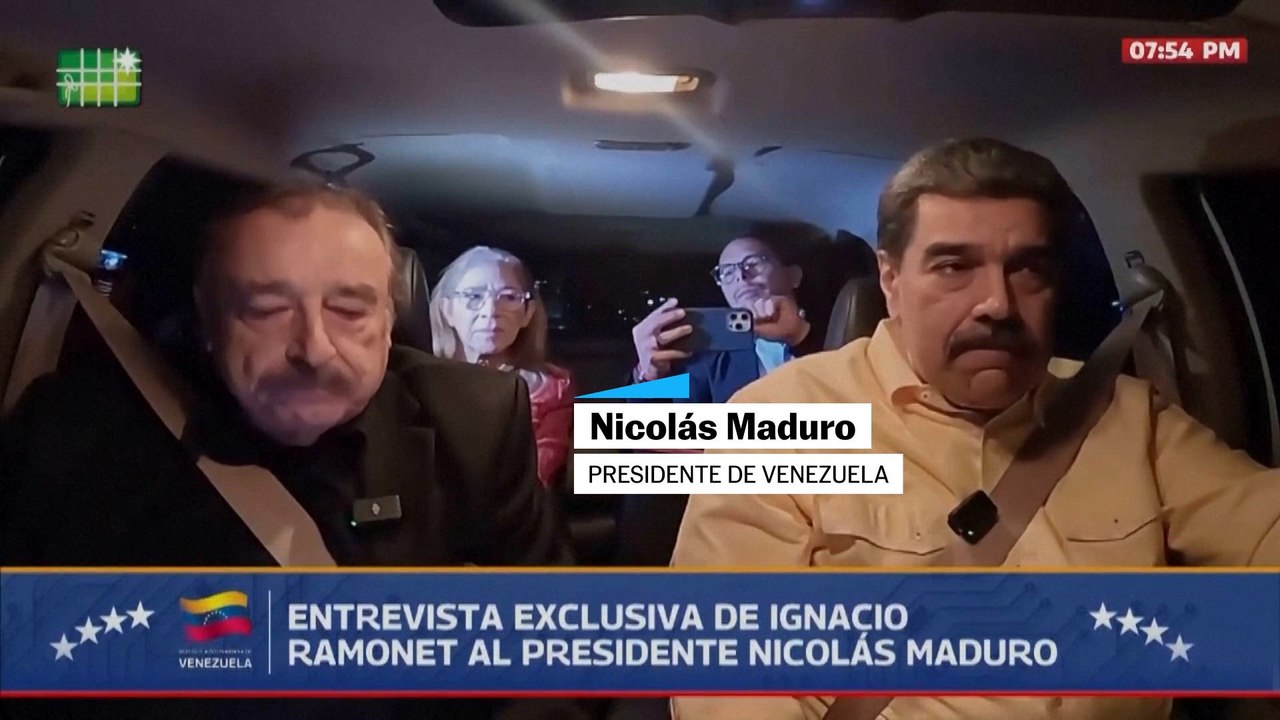 Maduro asegura estar dispuesto a negociar con Estados Unidos un acuerdo contra el narcotráfico