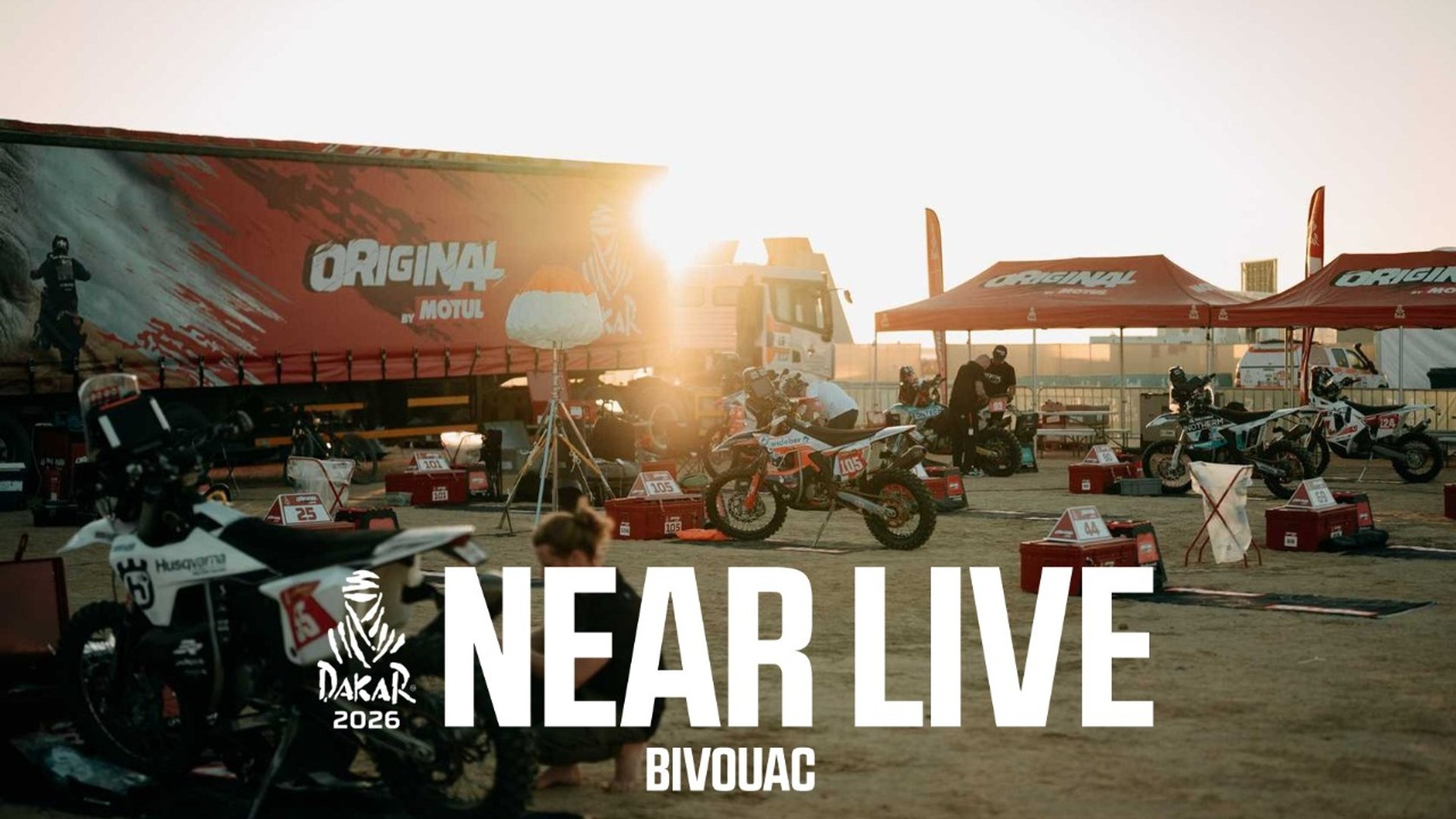 ⁣Dakar 2026 - Bivouac