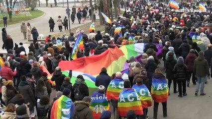 Modena, in tremila alla Marcia per la pace ma i pro-Pal protestano