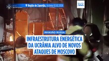 Rússia lança um dos maiores ataques com drones contra Zaporíjia, na Ucrânia