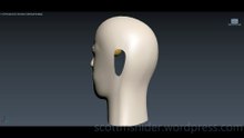 Flame: 3DS MAX Practice Polygon Modeling Head Model Video #85 (01-02-2026)