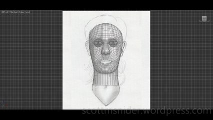 Flame: 3DS MAX Practice Polygon Modeling Head Model Video #90 (01-02-2026)