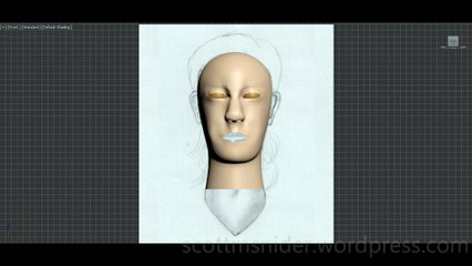 Flame: 3DS MAX Practice Polygon Modeling Head Model Video #92 (01-02-2026)