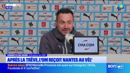 Après la trêve, l'Olympique de Marseille reçoit Nantes à l'Orange Vélodrome