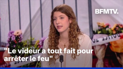 Crans-Montana: "Le videur a tout fait pour arrêter le feu", raconte Victoria, rescapée de l'incendie