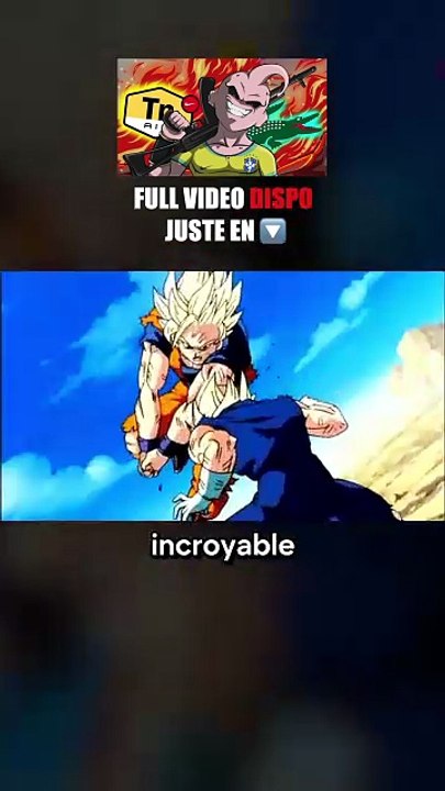 VEGETA FAIT DORMIR BUU