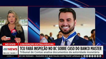 TCU fará inspeção no Banco Central sobre caso do Banco Master | TEMPO REAL