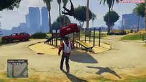 GTA 5 Online Funny Moments - Vanoss Vs. Bicycle  Launch Glitch  Lui Calibre Prank Calls his Mom