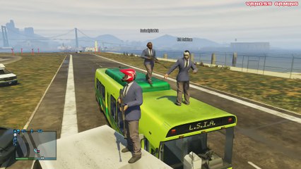GTA 5 Online Funny Moments - Banana Bus  Derk  Mannequin Glitch  Gmod Stiffy Squad  Levitation