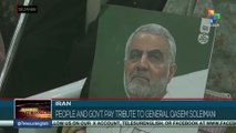 People and government of Iran pay tribute to General Qasem Soleimani